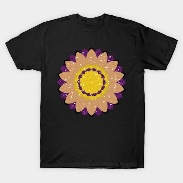 Celestial Flower [intersex] T-Shirt by deadbeatprince typography